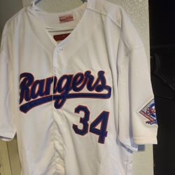 Nolan Ryan Texas Rangers Baseball Jersey Classic Baseball Jersey/XXL 