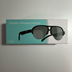 Smart Bluetooth Audio Sunglasses – Open-Ear Wireless Stereo Music Glasses