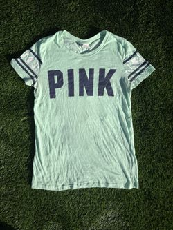 PINK Victoria’s Secret mint green t shirt