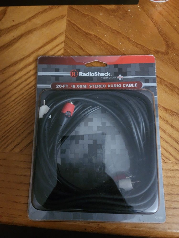 Stereo Audio Cable 20ft