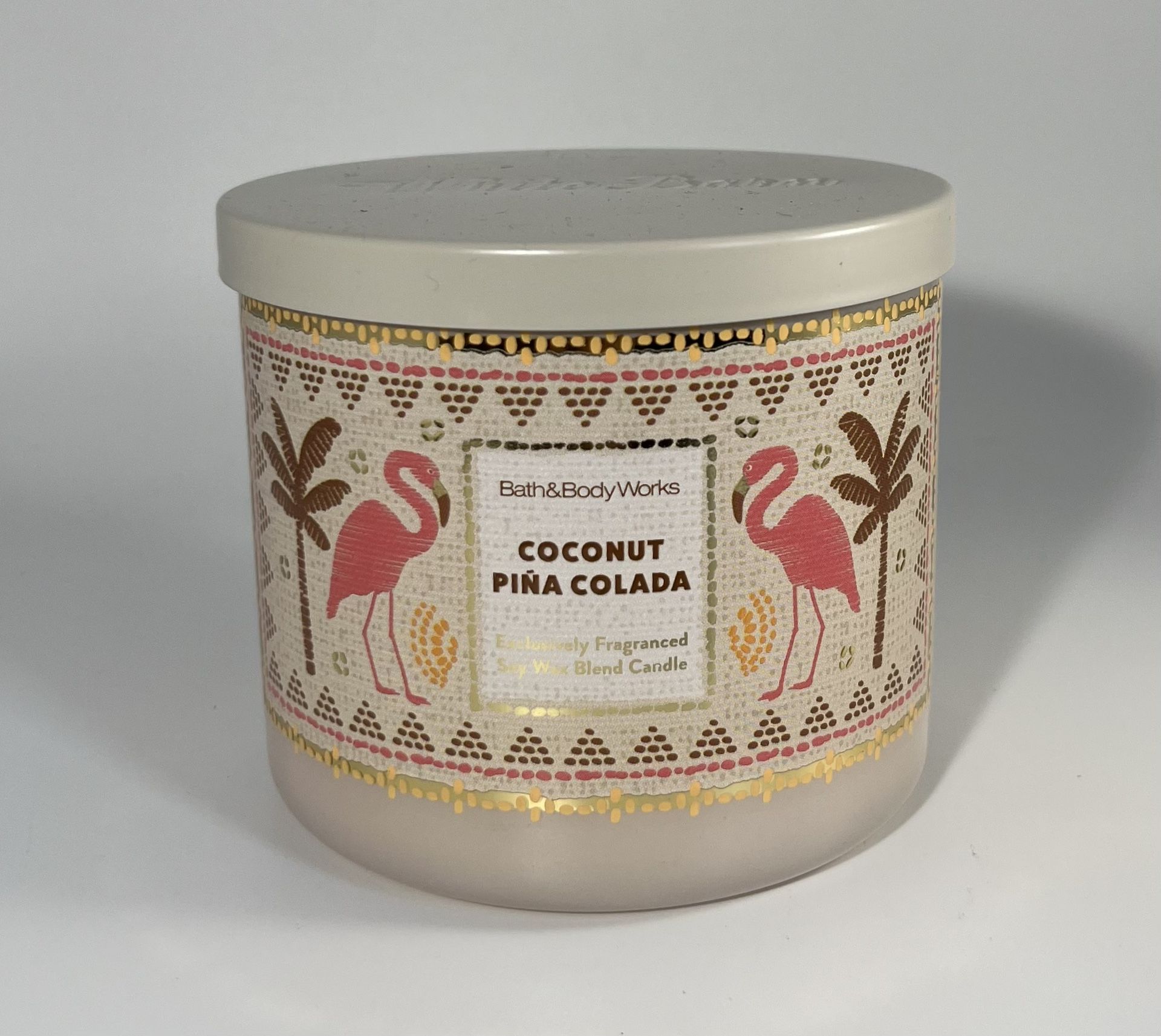 Bath & Body Works COCONUT PINA COLADA 3-Wick Scented Candle 14.5 Oz.