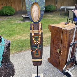 Decorative African Style Statue