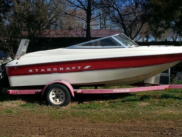 Starcraft boat and trailer