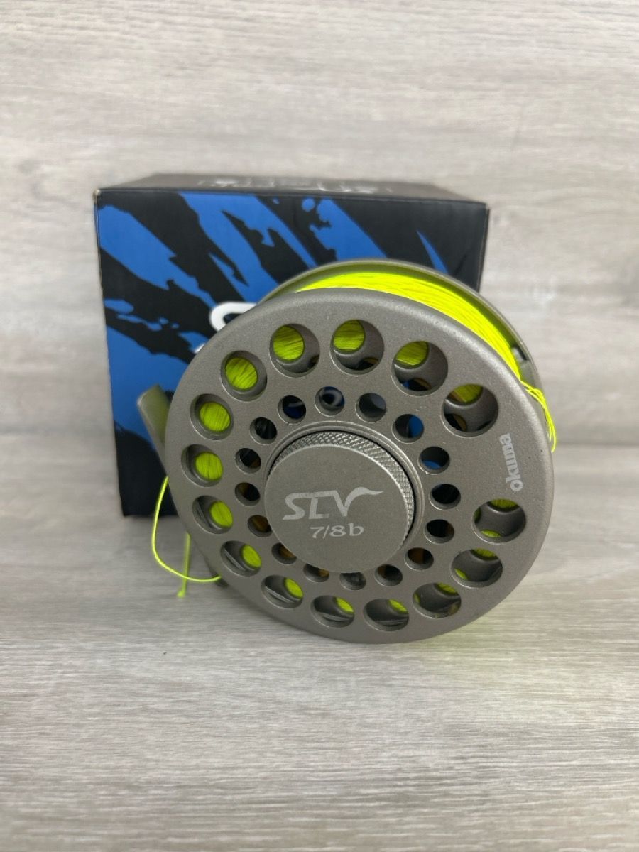 Okuma SLV 7/8B High Performance Fly Fishing Reel Smooth Drag (PO1021026)