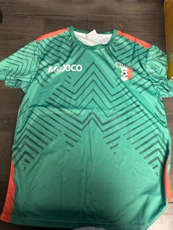 Mexico Soccer Jersey Green Short Sleeve