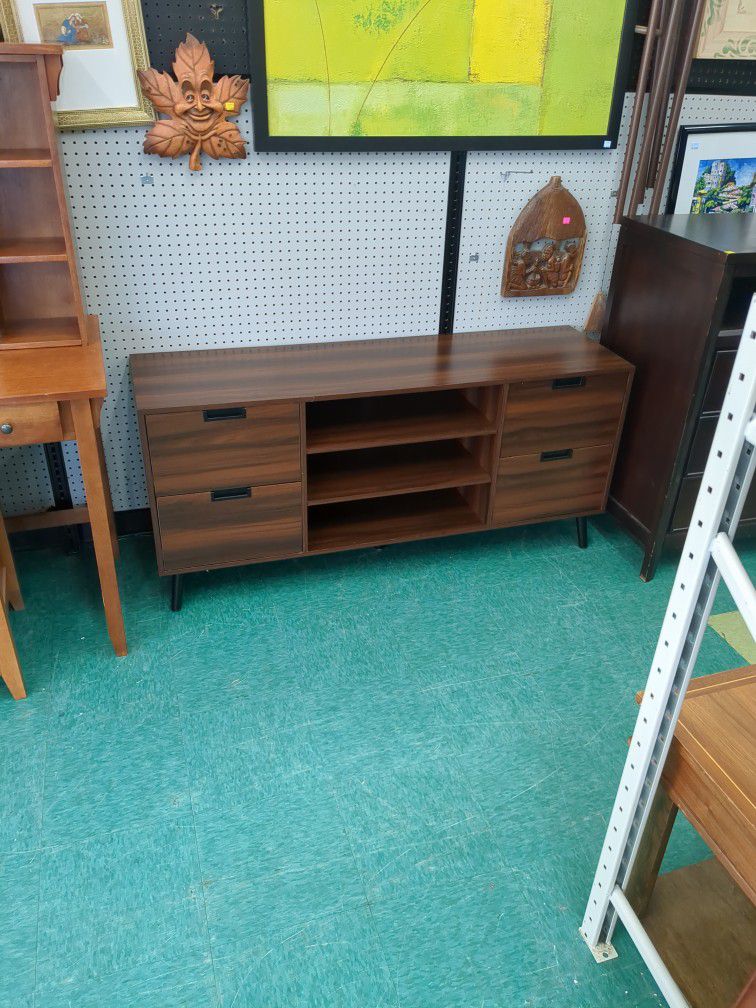 Bed Bath And Beyond Mid Century Modern Style TV Stand
