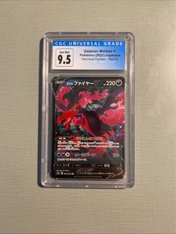 graded pokémon card moltres