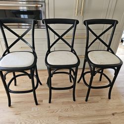 3 RH Kitchen Bar Stools FREE