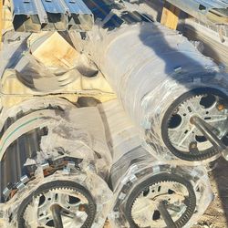 14x14 Black roll up doors/ Make offer