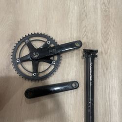 Aventon Push Crankset/Thomson Seatpost