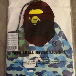 bape shirt never uses unopened 