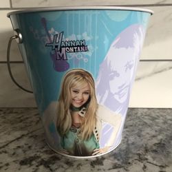 Hannah Montana Metal Bucket 