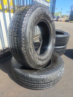 245 75 16 LT FIRESTONE $160 CASH PRICE