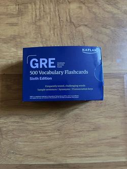 GRE 500 Vocabulary Flashcards