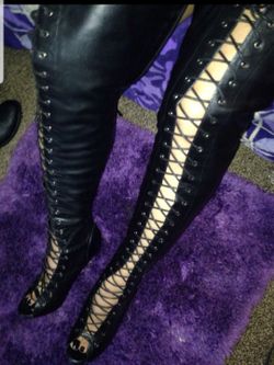 Thigh high boots