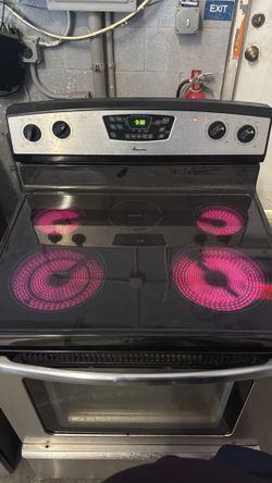 Amana STOVE ESTUFA FOGÓN ELECTRIC RANGE COCINA GOOD CONDITION