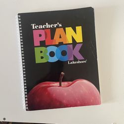 Lakeshore, Teacher’s Classroom Planner Agenda Book. New You Create Calendar Year