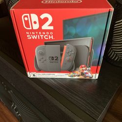 Nintendo Switch 2 Mario Kart Edition Brand New Never Opened 