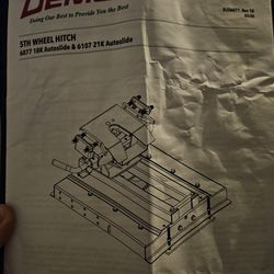 Demco 5th Wheel Autoslide 18K Hitch