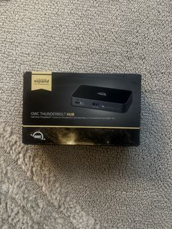 OWC 5 Port Thunderbolt Hub - 60W Charging, (3) Thunderbolt 4 (USB-C) Ports, (1) USB 3.2 Gen 2 Type-A Port