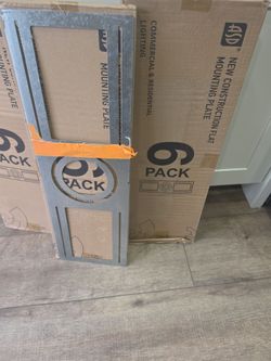 New mounting plate lights we bought to much ? 18 plates
