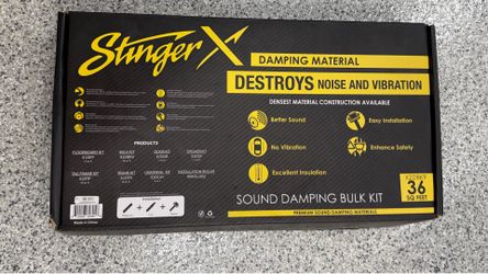 Stinger Sound Damping Material