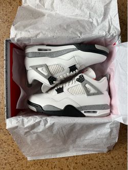 Jordan 4 White Cement