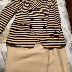 Christian Dior Blazer w Matching Skirt