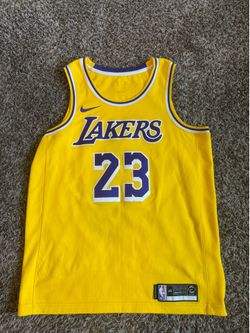 LeBron James authentic nike Lakers swingman jersey