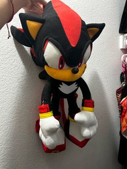Shadow the Hedgehog Large Plush Toy backpack