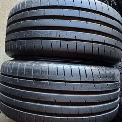 Pair Of 245 35 20 Goodyear Eagle Eagle F1 Tires 