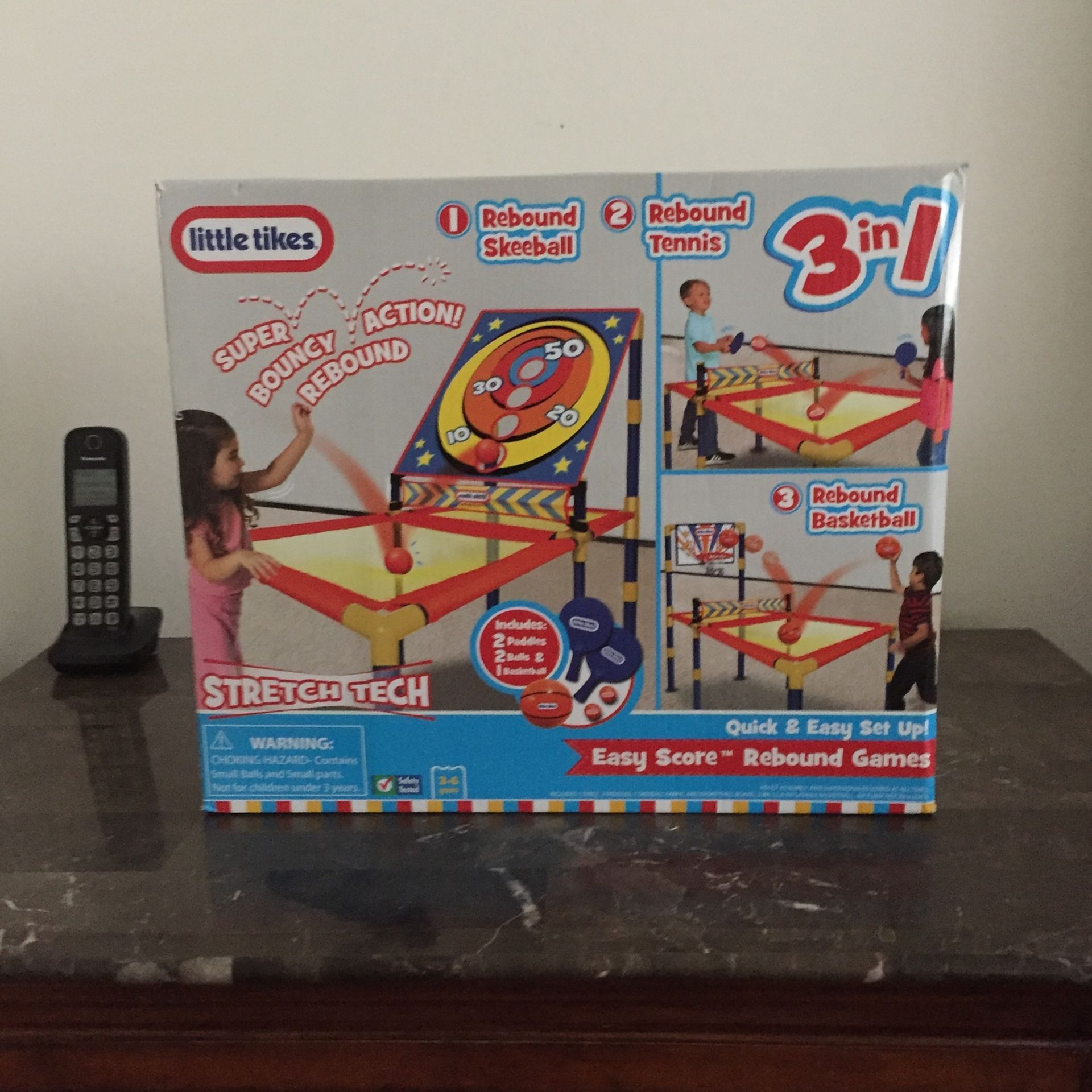 little tikes3in1 Rebound Game/hablo Español