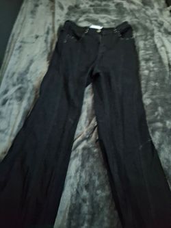 Very wide flared pants