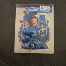 Fantastic 4: First Steps 4k Steelbook Limited Edition