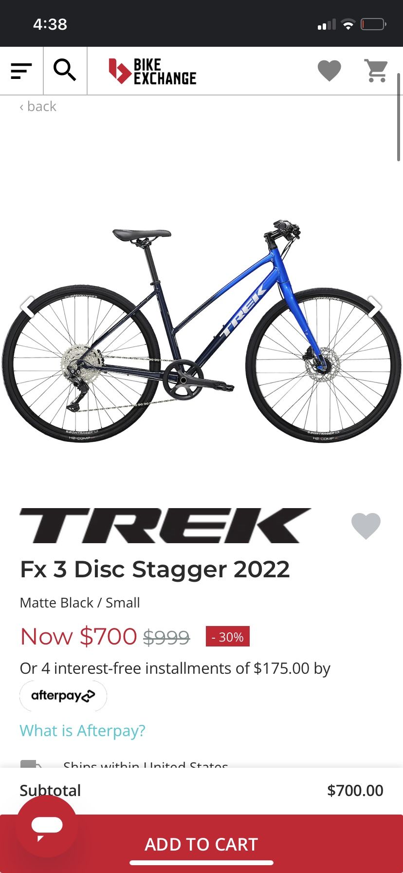 2022 Trek fX3 