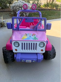 Power Wheels Princess Car