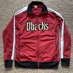 Arizona Diamondbacks Nike Track Suit Full Zip Jacket Womens XL