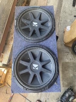 15in Kickers & 3000 Watt Amp 