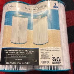 2 Pack Type “B” Pool Filter Cartridge