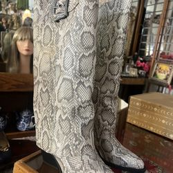 Zodiac Womens Rowena Faux Leather Tall Knee-High Boots Shoes