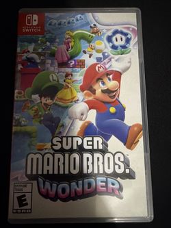 Super Mario Wonder Cartridge And Box - Like New