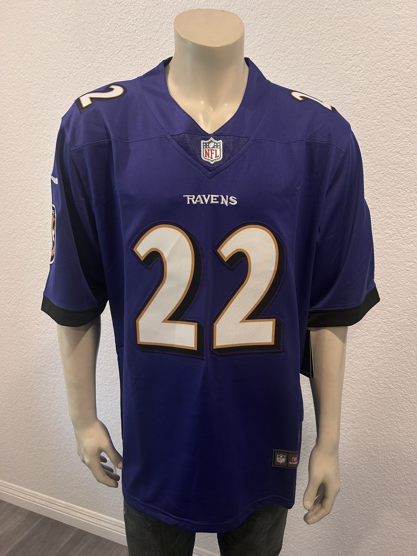 Ravens #22 Derrick Henry  Stitched Jersey