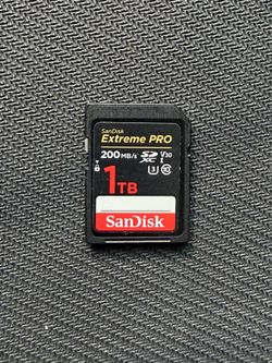 Sandisk 1TB Extreme Pro Micro SD XC Card