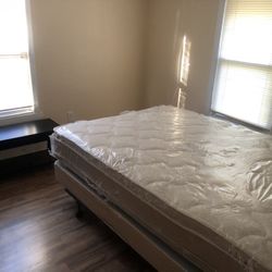 New Queen Mattress And Box Spring