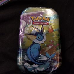 Pokemon Tin Vaperon Prismatic