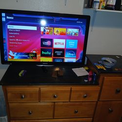 50 in. Phillips TV with Roku attached