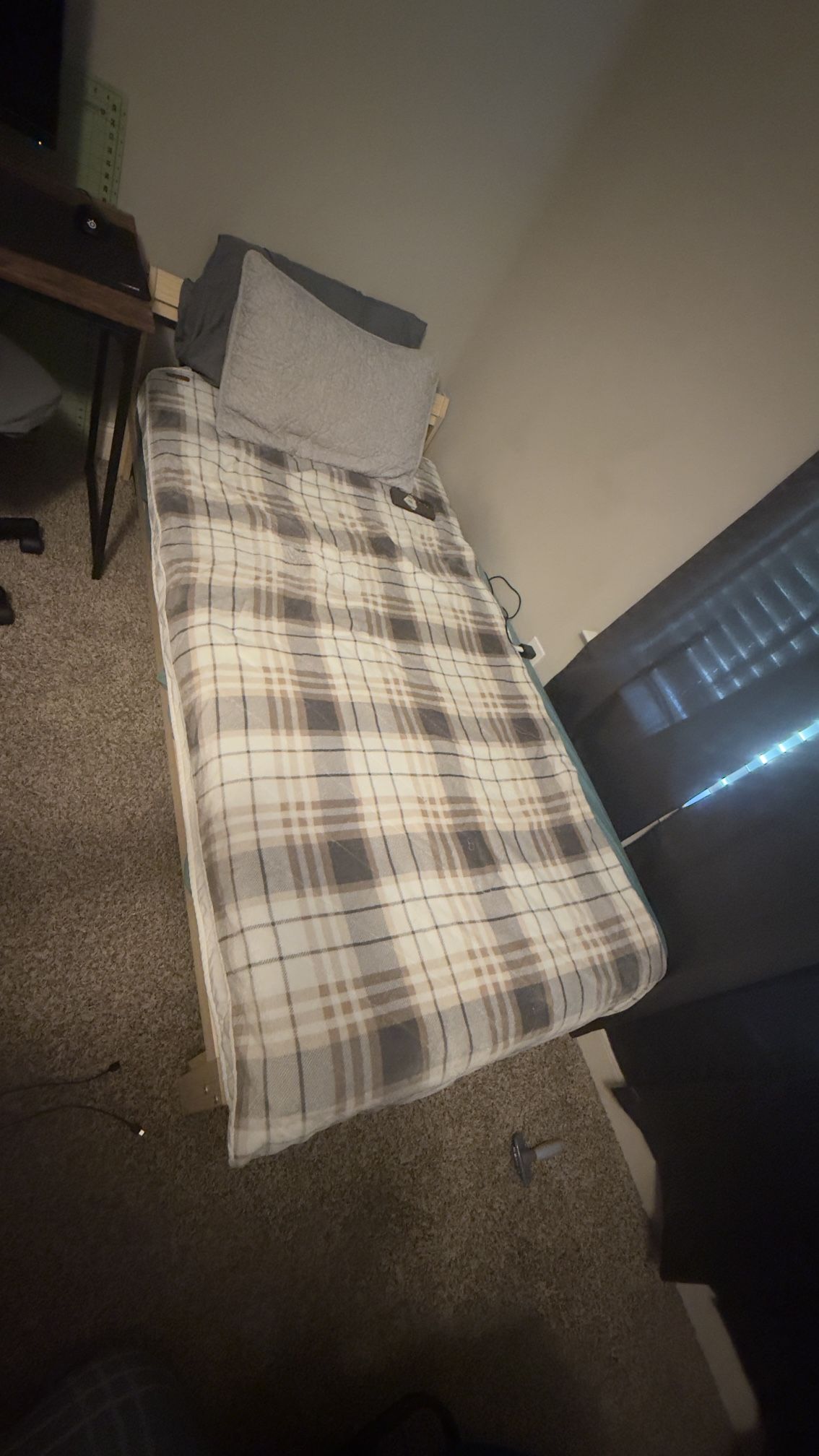 IKEA Twin Size Bed Frame And Mattress