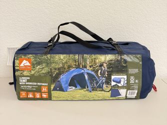 🔥NEW🔥 Ozark Trail 2 Person Tent with Oversized Vestibule, Blue