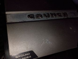Amp crunch 1100 watts 25$
