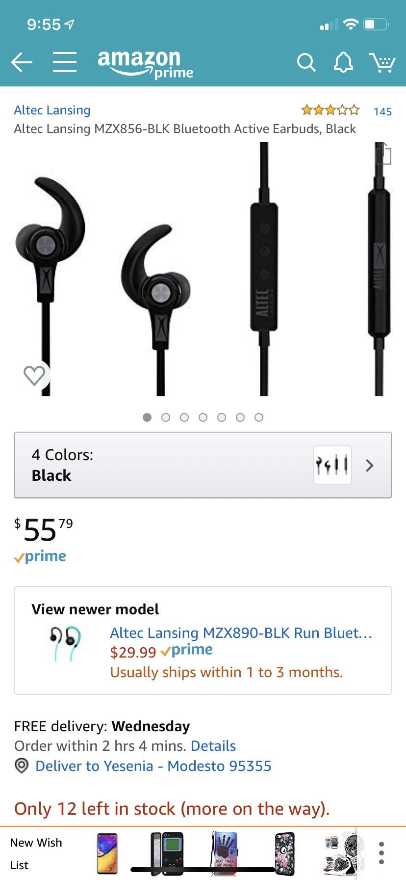 Bluetooth earbuds